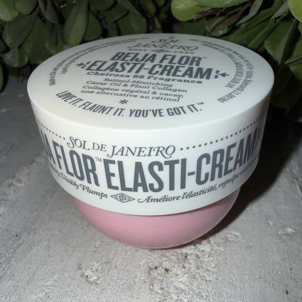 SOL DE JANEIRO CHEIROSA 68‎ BEIJA FLOR  ELASTI-CREAM 1.7 oz/ 50 ml NEW, No Seal